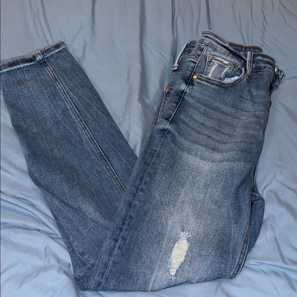 Stylish Blue Skinny Jeans